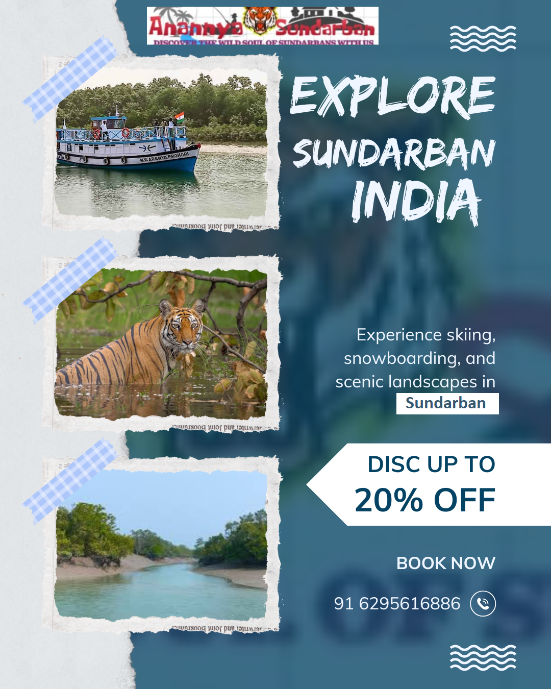 Durga Puja Special Sundarban Tour | 3D/2N | ₹5,999 | From Kolkata